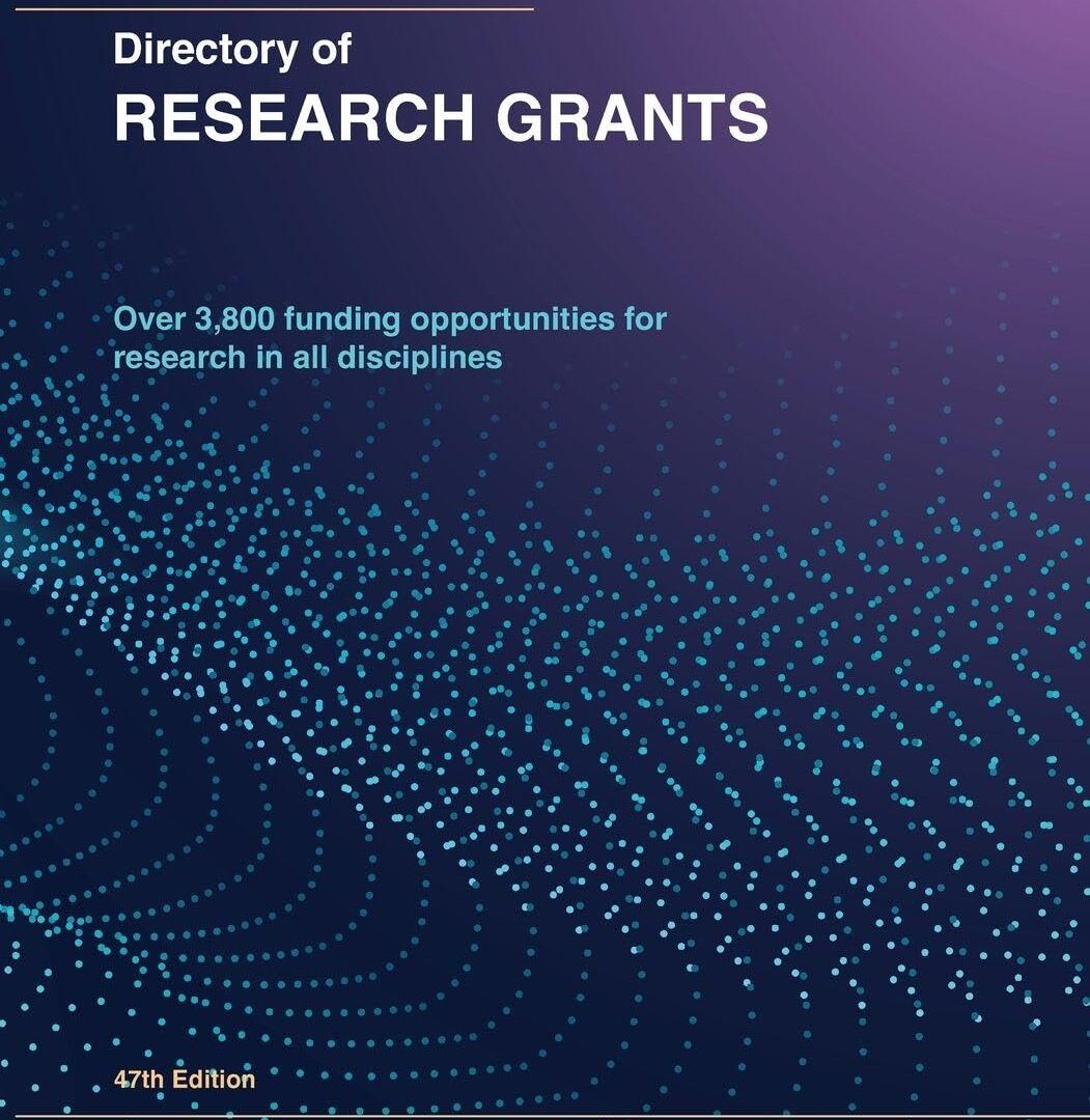 front cover of the Directory of Research Grants 47th edition