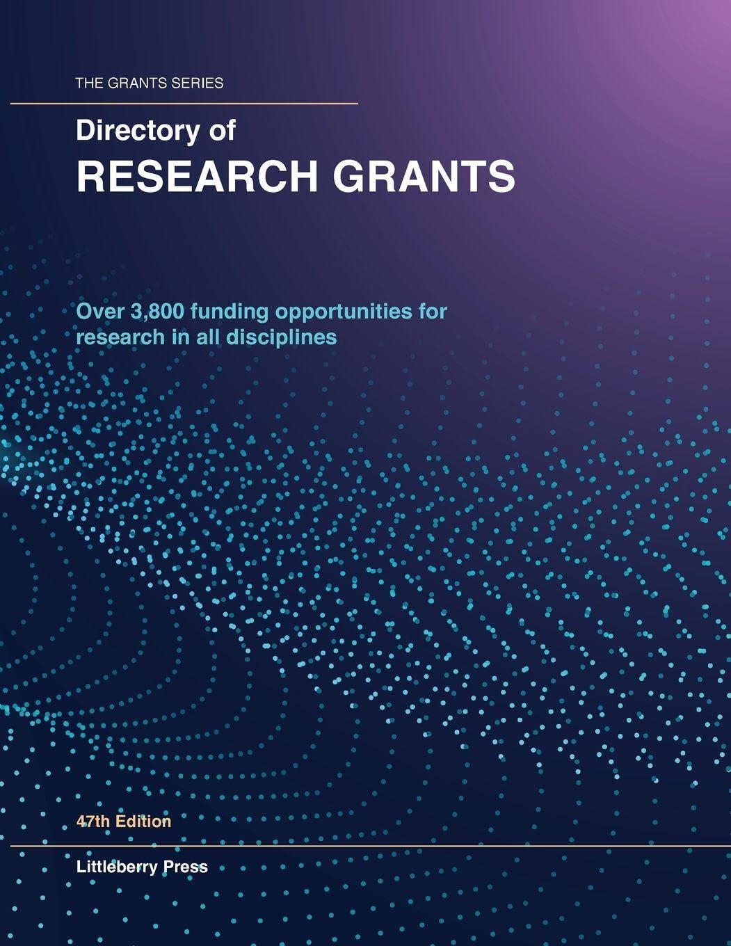 front cover of the Directory of Research Grants 47th edition
